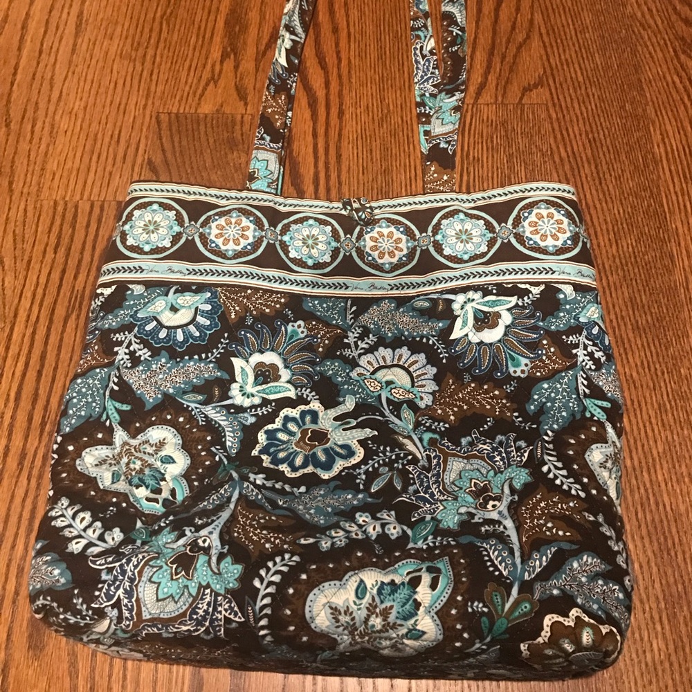 Vera Bradley Tote with Button